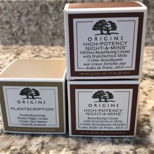 3 NWT Origins Night Moisturizers